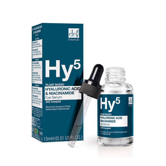Dr. Botanicals Anti-aging dagcrème en oogserumset met hyaluronzuur