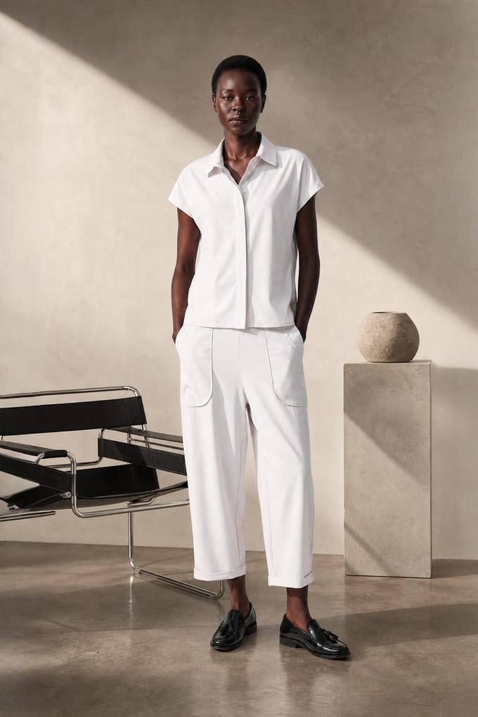 Still pants technical jersey | Sand - Sand / S