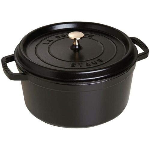 STAUB LA COCOTTE - Cocotte set - 3 stuks - Gietijzer - Zwart