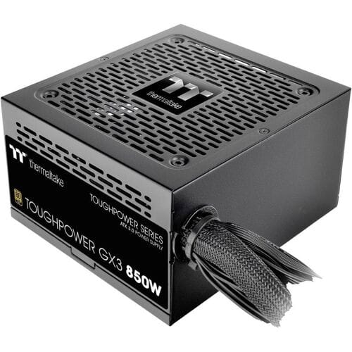 Thermaltake ToughPower GX3 - power supply - 850 Watt Voeding - 850 Watt - 120 mm - ATX 3.0 - 80 Plus 80 PLUS Gold