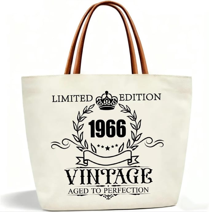 Grote Katoenen Tote Bag Dames - Duurzame Schoudertas als Cadeau