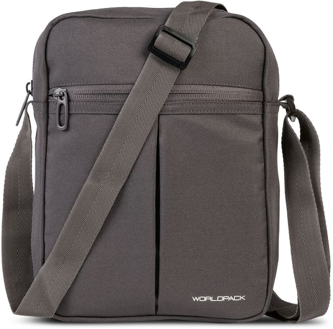 Worldpack Mini tas Schoudertas 17 cm - Dames - zement
