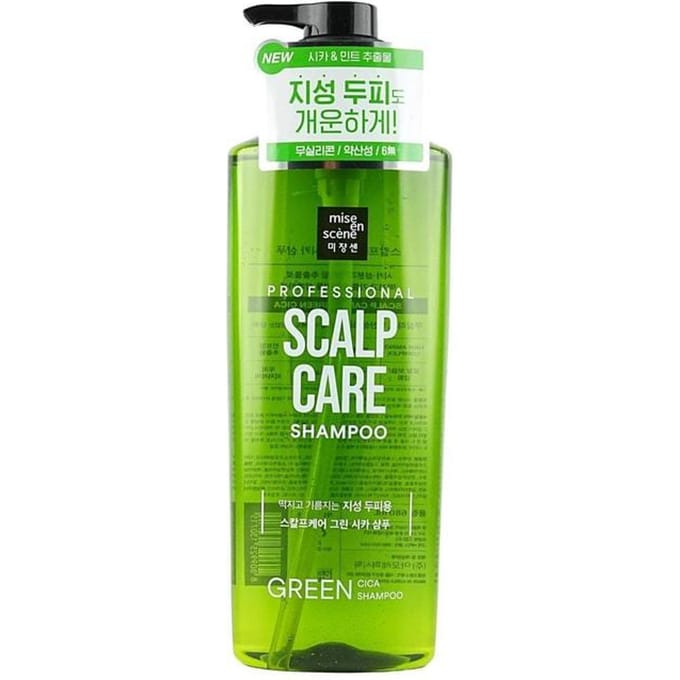 Mise En Scene Hoofdhuidverzorging Shampoo 680ml green