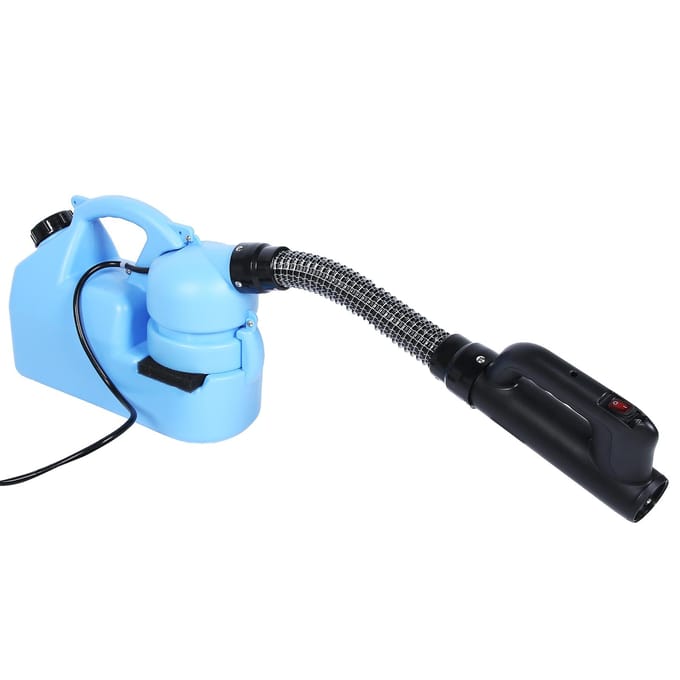 8L ULV Blauwe Elektrische Vernevelaar Draagbare Tuinspuitmachine met Schouderriem US Plug white