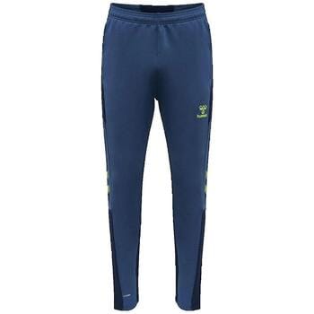 Trainingsbroek hummel Pantalon hmlLEAD bleu extensible sport