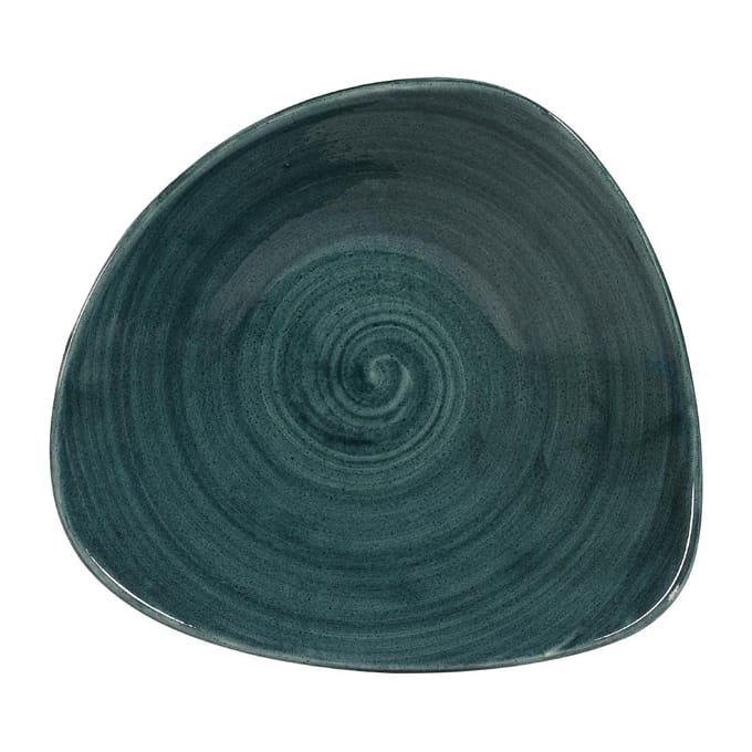Churchill Stonecast Patina Rustic Teal Lotus Kom 23.5cm (12 stuks)