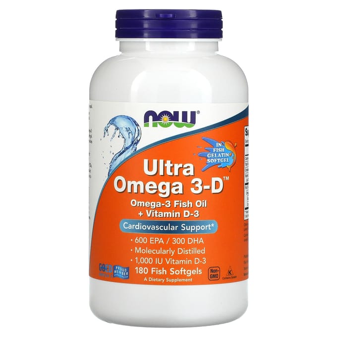 Ultra Omega 3-D - 180 softgels