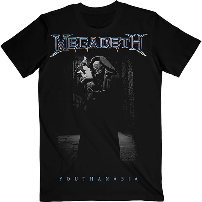 Megadeth - Youthanasia The Broker Heren T-shirt - S - Zwart