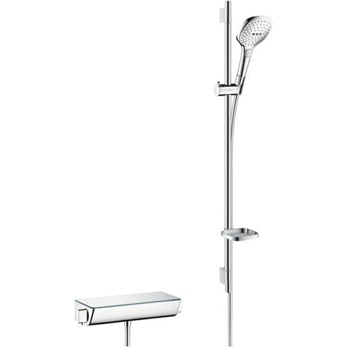 Hansgrohe Raindance Select E 120 / Ecostat Select douchecombinatie 90 cm