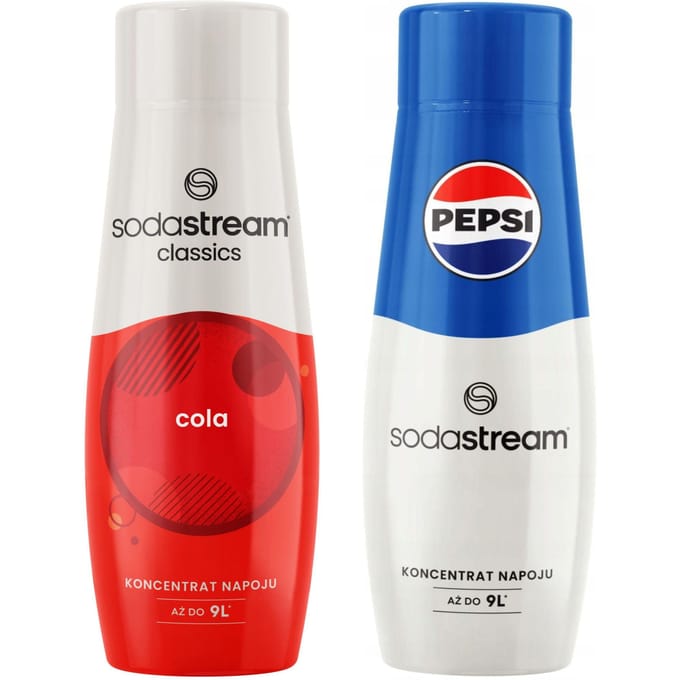 SodaStream - Cola en Pepsi Concentraten Set - 440ml