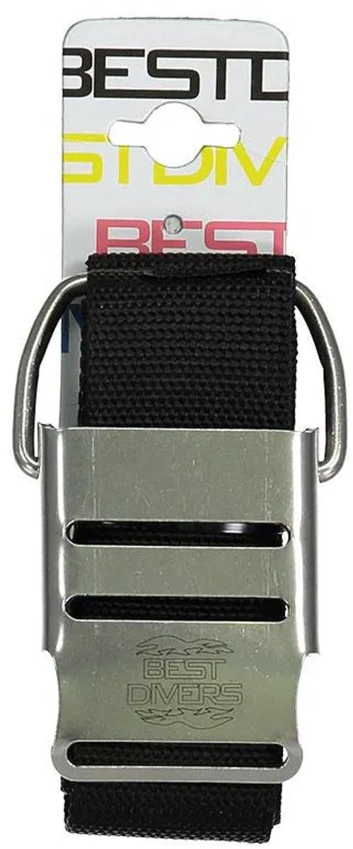 Best Divers Single Tank Band Duikflesband Zwart