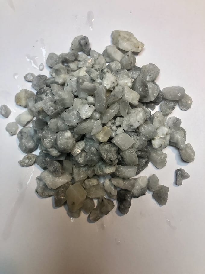 Grind gletsjer white 8-15 mm - 20 kg - fijn wit siergrind