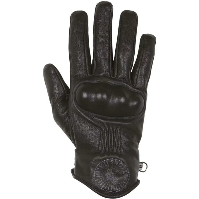 Winter leren motorhandschoenen Helstons snow