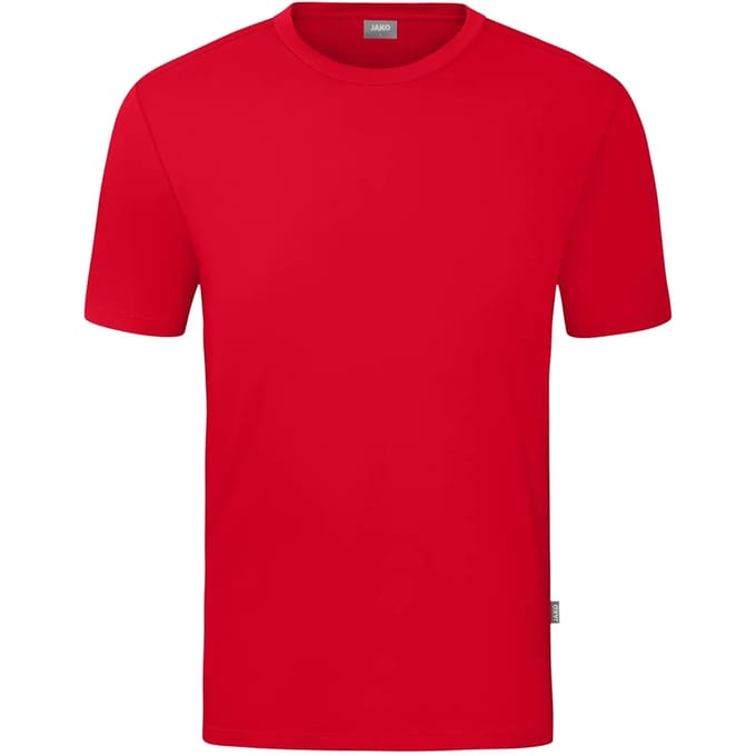 Jako Organic T-Shirt Heren - Rood | Maat: L