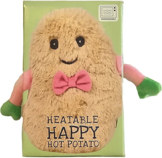 Bitten Design Warmtekussen Warmteknuffel Hot Potato Happy Kersenpitkussen