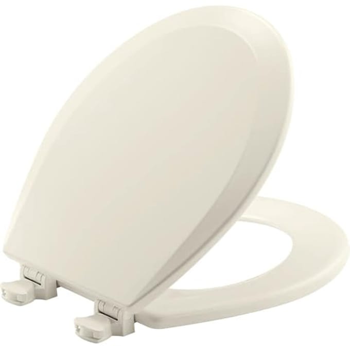 Toiletbril met Easy Clean & Change scharnieren - Wit, Rond - 42 cm