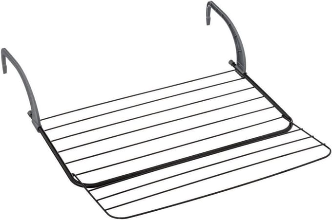 Inklapbare Radiator Droogrek - Wit en Zwart