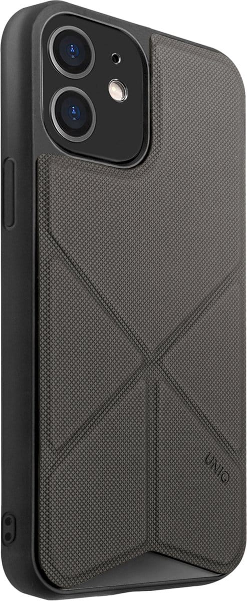 UNIQ Transforma Back Cover hoesje voor Apple iPhone 12 Mini - Grijs