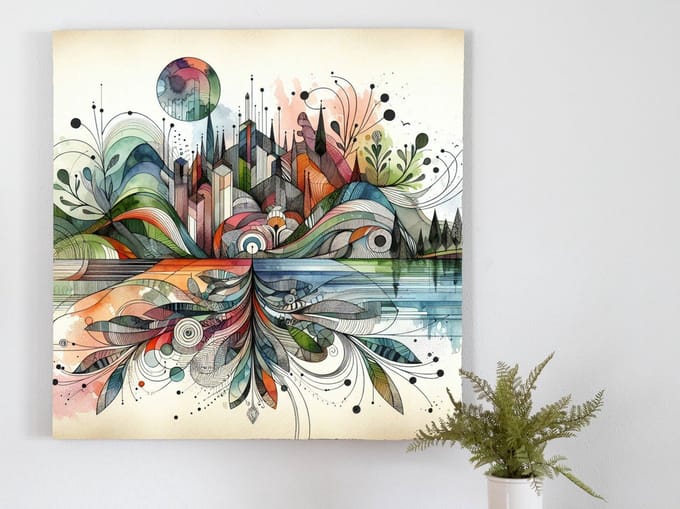 Kunstprint | Wanddecoratie | Forex | 60 × 60 cm
