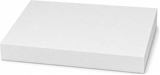 Piepschuim vormen - rechthoek - 1x - 30 x 40 x 4 cm - styropor hobby / DIY vorm - basis knutselfiguren