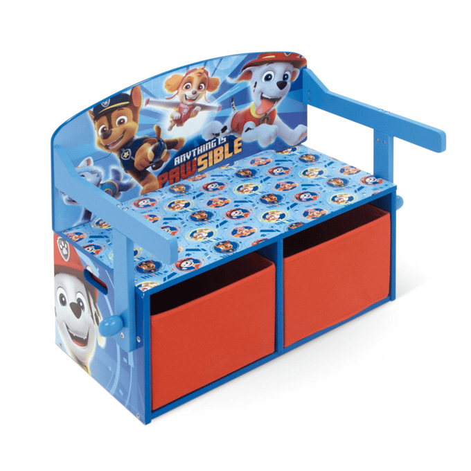 Paw Patrol 3-in-1 Houten Speelgoedbank