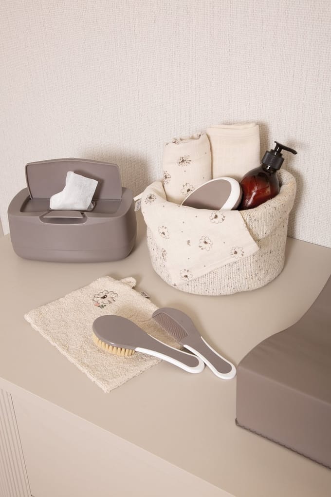 Bébé-jou Brush & comb Chalk Brown