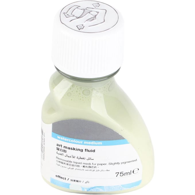 75 ml Art Masking Fluid Artist Aquarelverf Mediums Pigment Bedekkende Vloeistof white