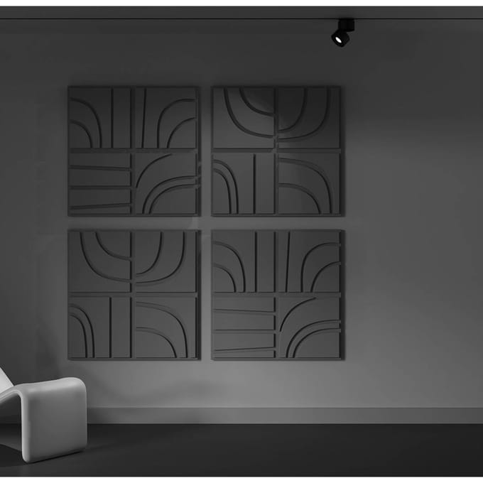 Maytoni Yin LED spot Unity systeem, Triac, 930, zwart