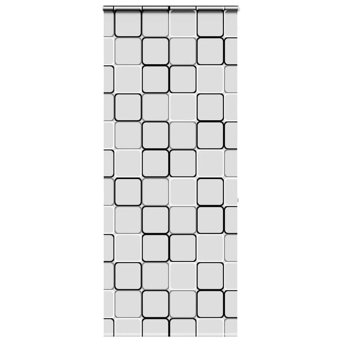 vidaXL - Doucherolgordijn - met - cassette - 100x240 - cm - stofbreedte - 96 - cm