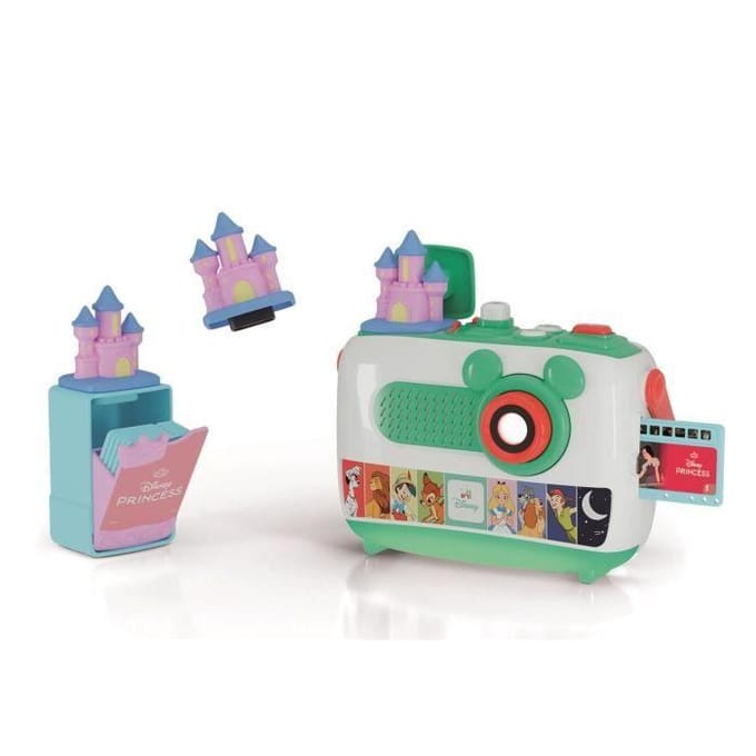 Clementoni, Projector Oplader Verhalenverteller Plus, Disney Prinsessen, 5 Vertelde en Geprojecteerde Verhalen, Vanaf 2 jaar