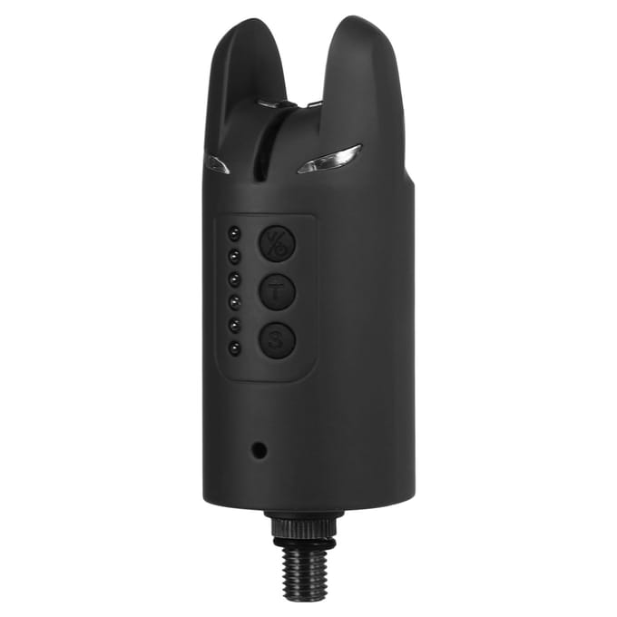 Lixada ensemble d'alarme de pêche numérique sans fil Kit d'alerte sonore de morsure de pêche alarme LED à couleur variable JY-39-6
