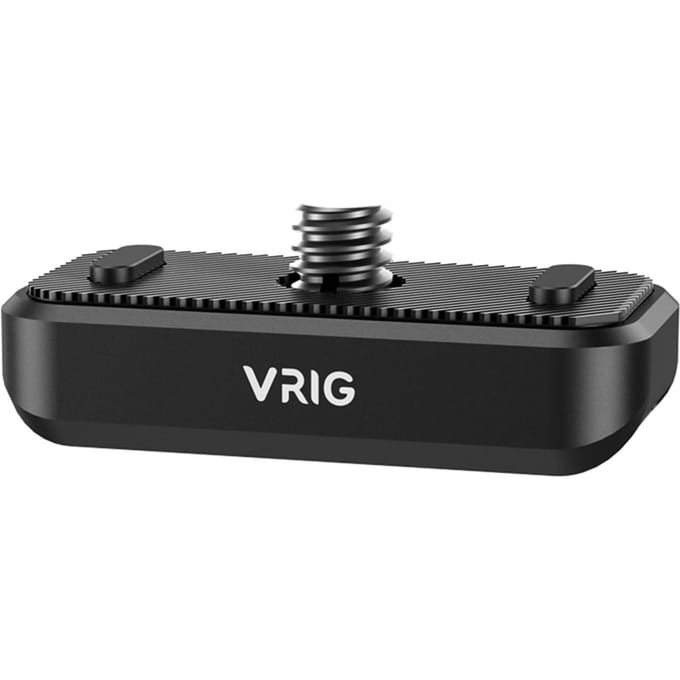 VRIG AC18 3-in-1 Snelontgrendelingsadapterbasis Camera Statiefbevestiging Snelontgrendelingsbevestiging Vervanging voor AC 19 black