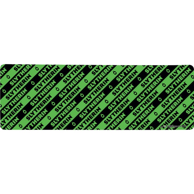 Harry Potter Slytherin Pattern Gaming Mouse Mat - Medium