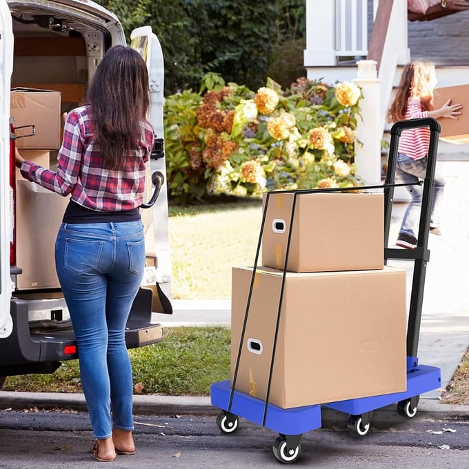 transportwagen - steekwagen, transportwagen, multifunctionele trolley, 230kg