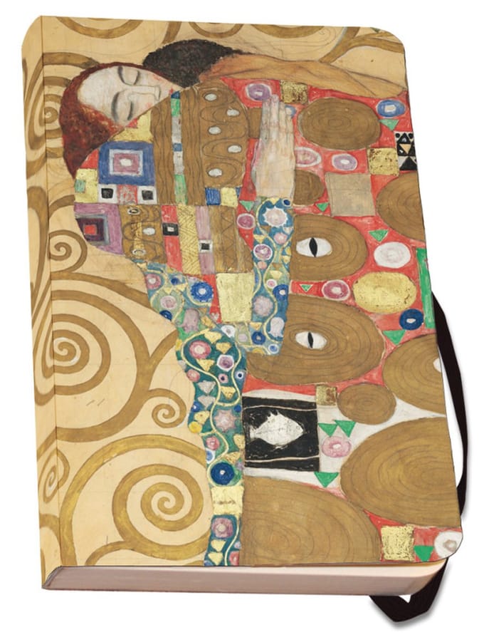 Notitieboek A6, zachte kaft: De kus, Gustav Klimt