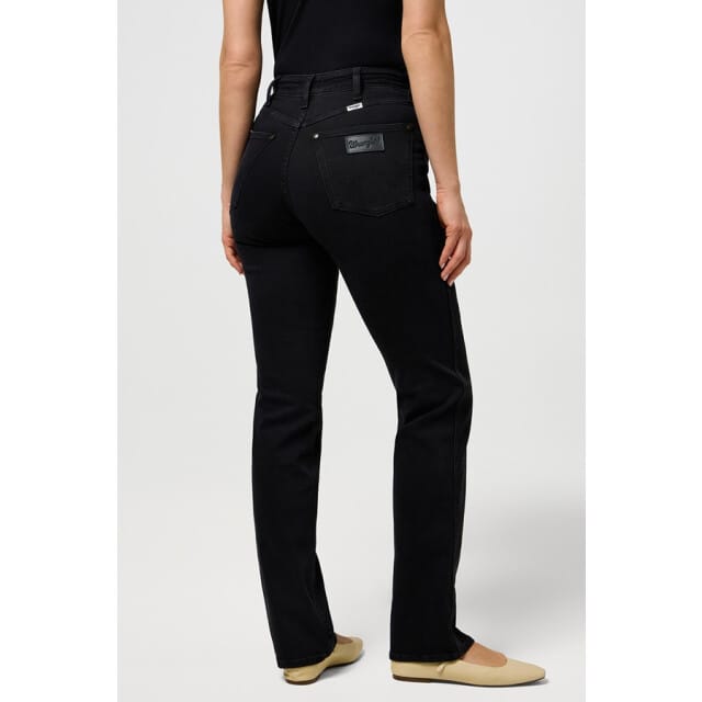 Wrangler - STRAIGHT NEBULA BLACK - W32 X L34