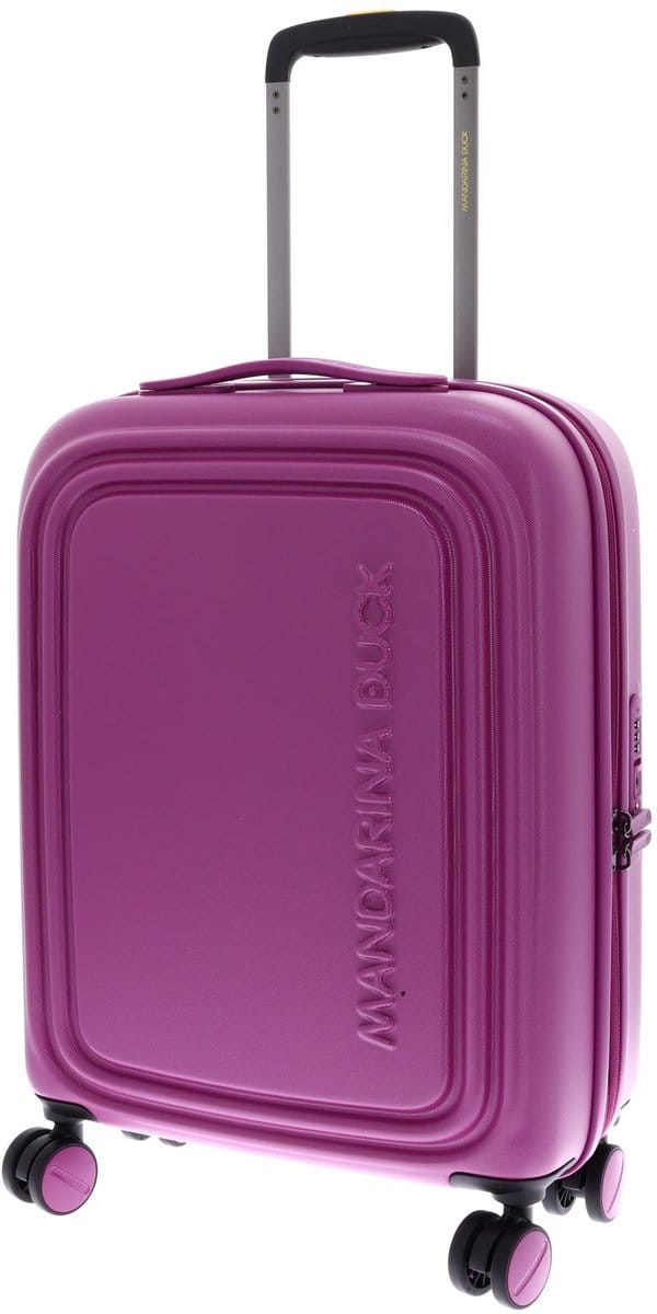 MANDARINA DUCK trolley Logoduck + Expandable Cabin Trolley Digital Pink paars 55cm