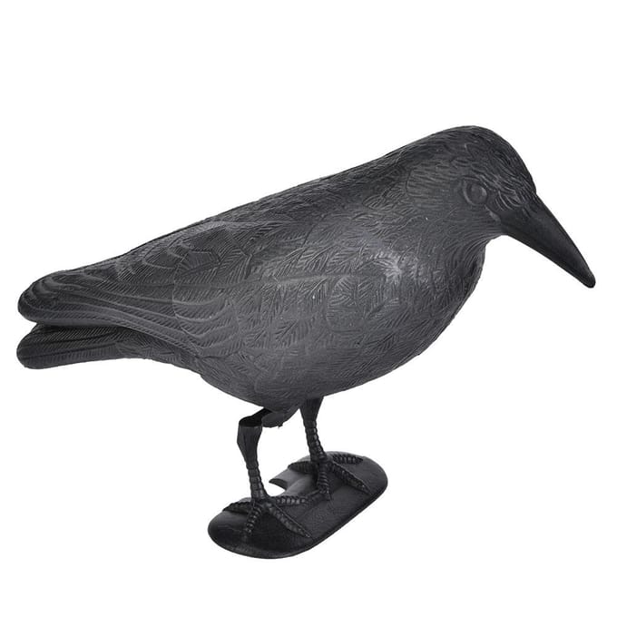 Uniek Simulatie Kraai Jacht Lokmiddel Tool Vakantie Decoratie Bureau Decor Zwartzwart zwart