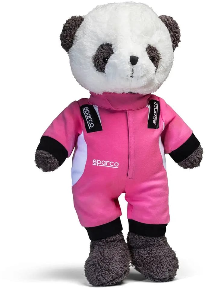 Sparco Panda Maria Knuffel - Roze — Maat Onesize