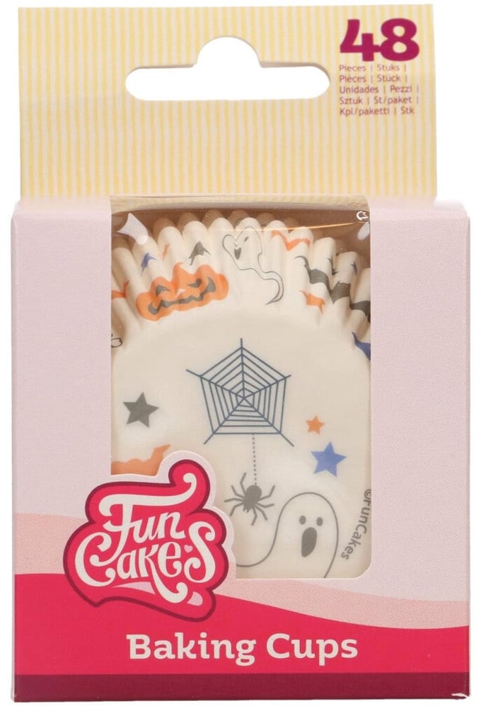 FunCakes Baking Cups - Halloween - 48 Stuks - Cupcake Vormpjes Papier