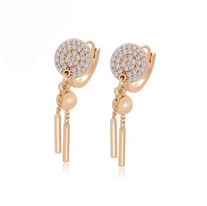 Plush Toys Earrings Gold 18K