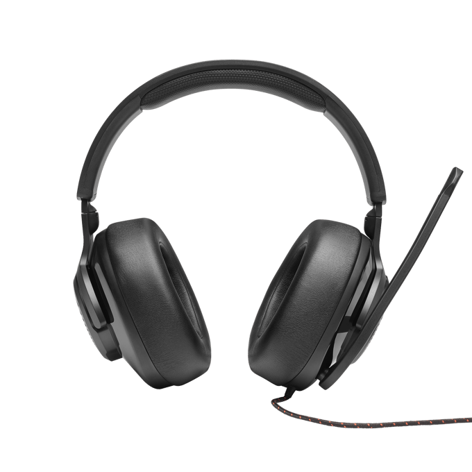 JBL Quantum 300 - Gaming Headset USB & 3.5 mm - JBL Quantum Surround via Quantum Engine - Over-ear met Afneembare Microfoon - PC, PlayStation & Xbox - Zwart