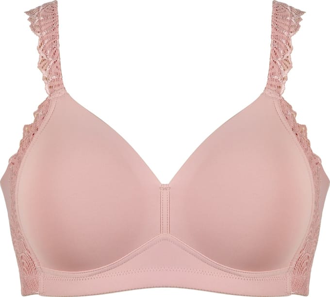 Naturana - Side smoother bh met kant - 5675 - Pink Rose - 85D