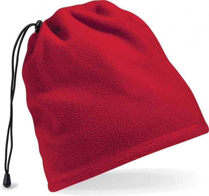 Beechfield Suprafleece® Snood/hat Combo B285 - Classic Red - One size