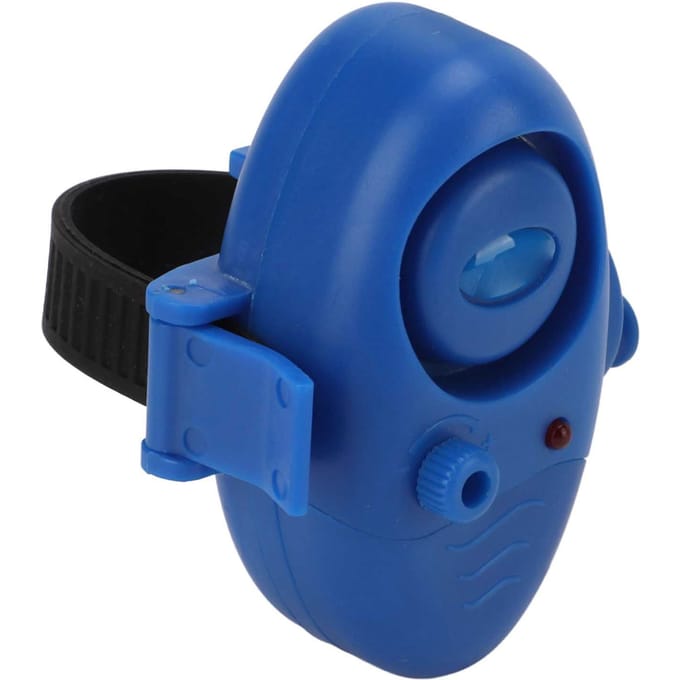 Vis Beetmelder Blauw ABS Elektronisch Slijtvast Vis LED Indicator Geluidsalarm Visgereedschap Accessoire blue