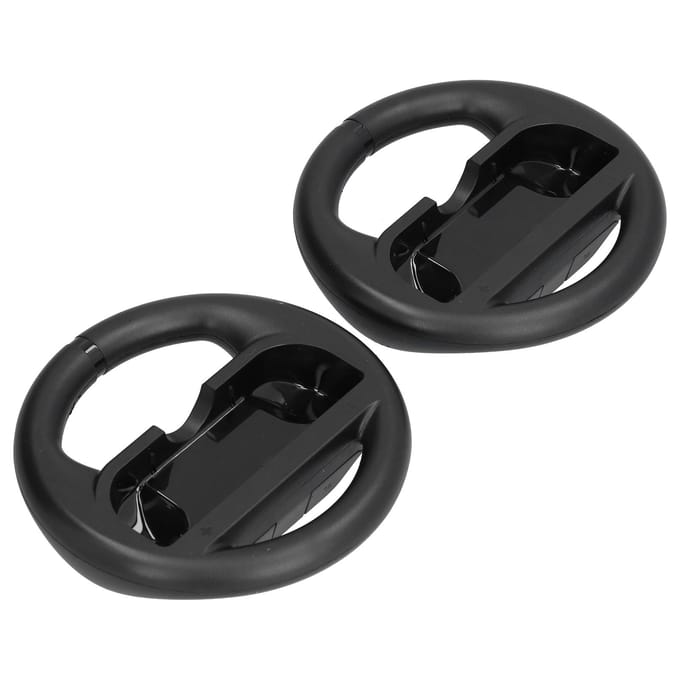 Racegame Stuurwiel Draagbaar en Eenvoudig te Bedienen Stuurwielcontroller voor SwitchZwart zwart