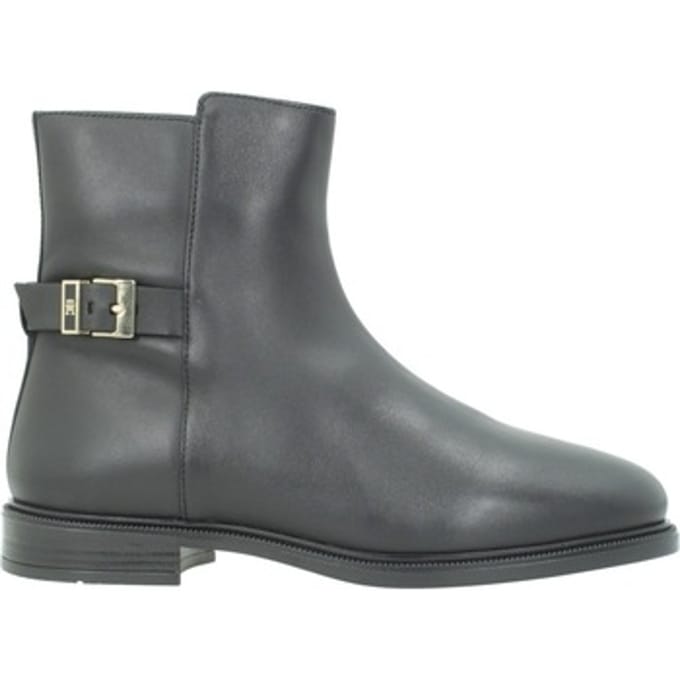Laarzen Tommy Hilfiger Fw0fw09486 Buckle Leather Ankle Boo