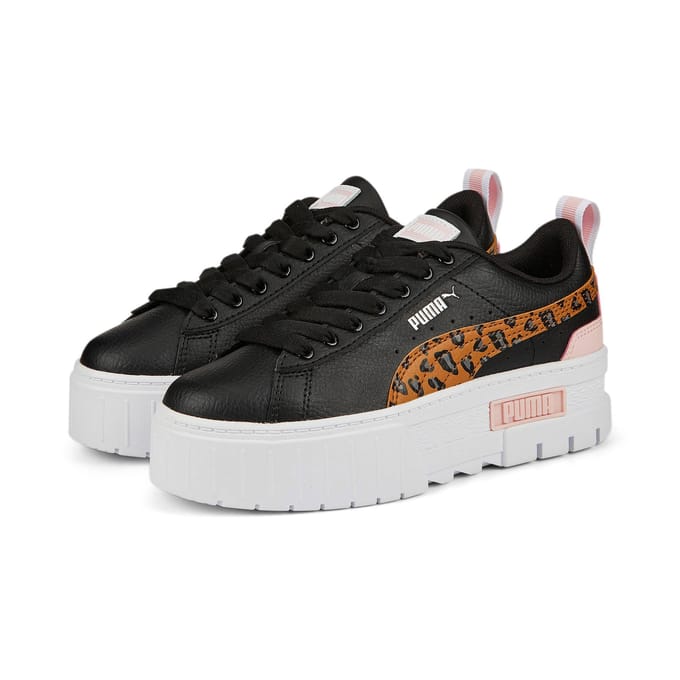 Puma Wild  sneakers zwart/camel