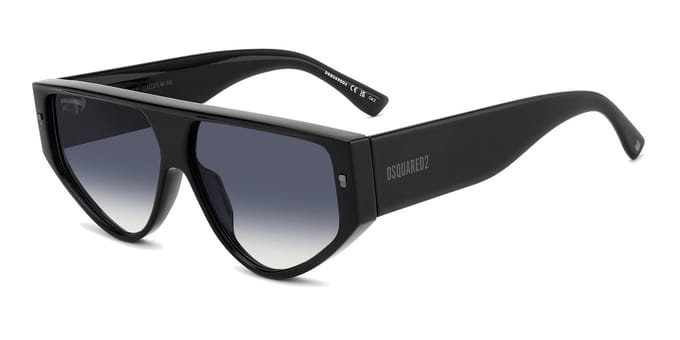 Dsquared2 D2 0201/S Black 61/11/145 MAN Zonnebrillen