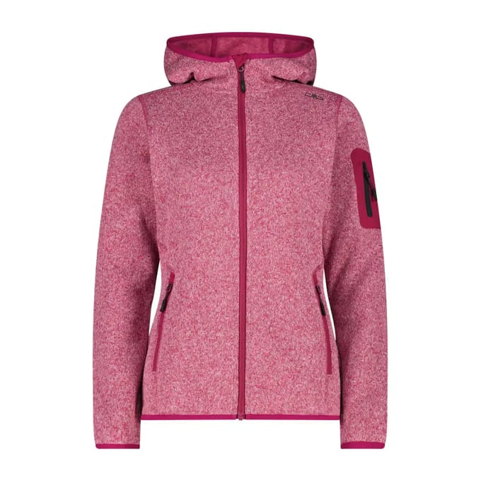 Dames fleece met capuchon CMP